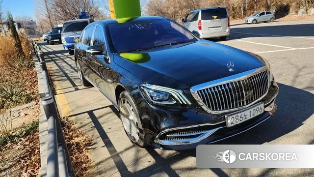 Mercedes-Benz S-Class W222 2019 Черный из Кореи