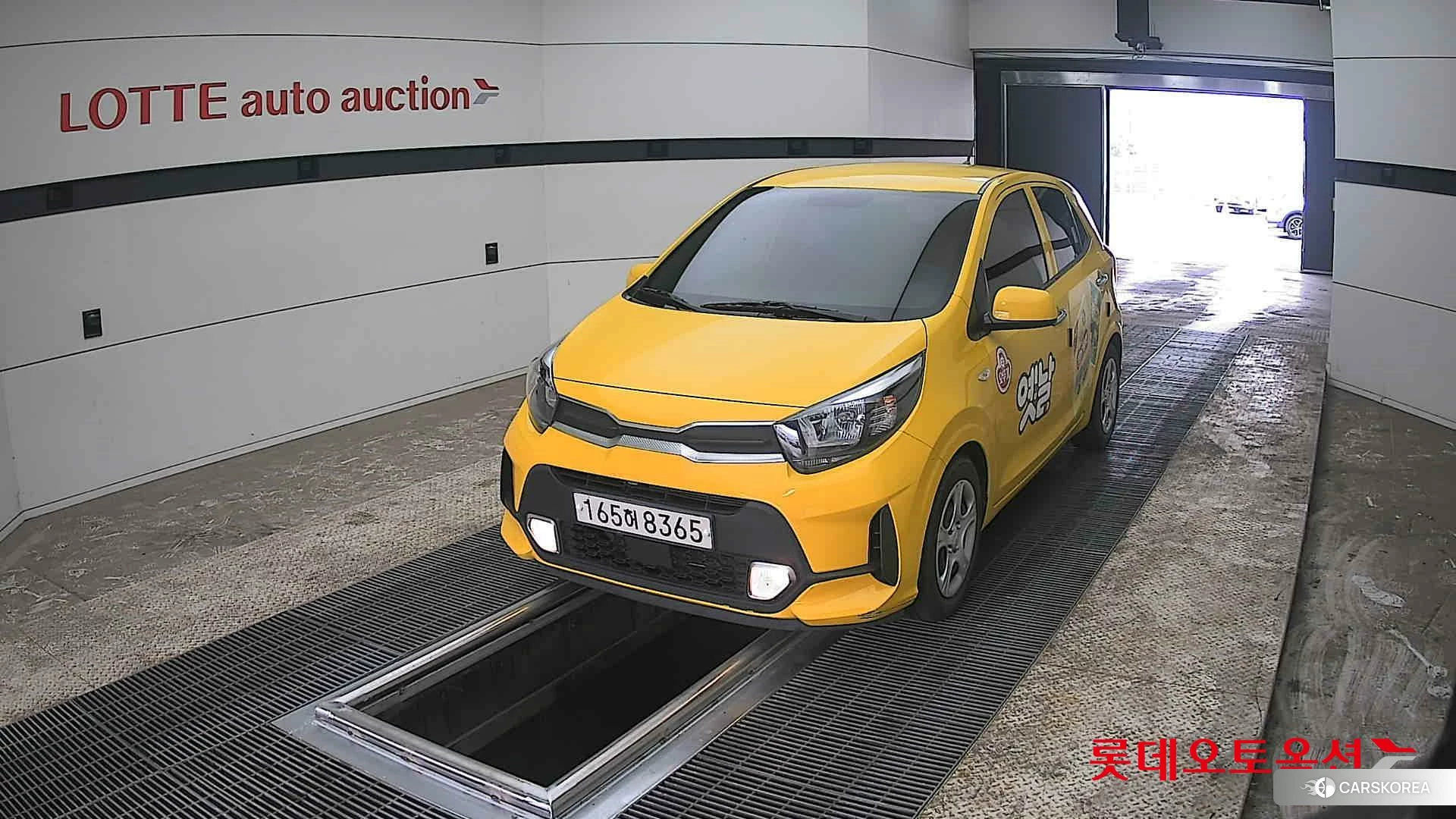 Kia Morning 2022 Clear White из Кореи