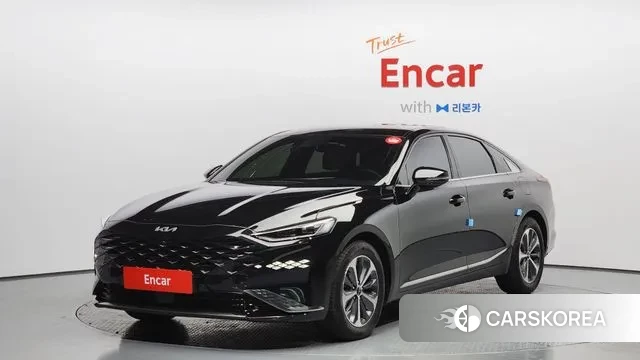 Kia K8 Hybrid 2022 Черный из Кореи