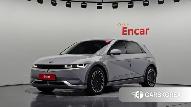 Hyundai Ionic 5 2022 Серебристо-серый из Кореи
