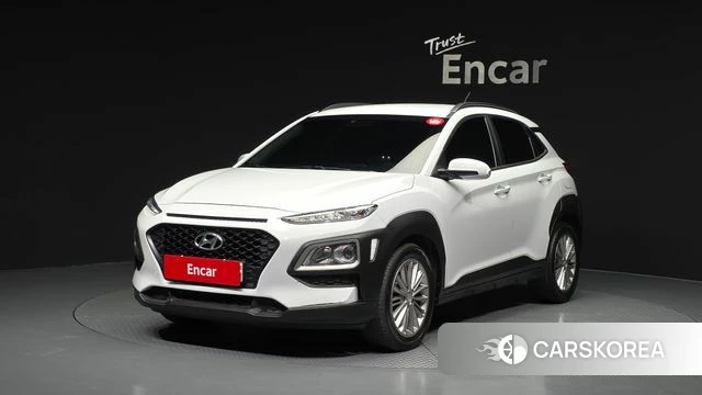 Hyundai Kona 2018 Белый из Кореи