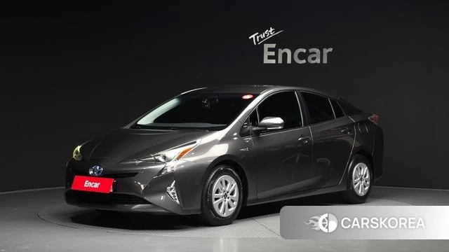 Toyota Prius 4th Generation 2018 Серый из Кореи