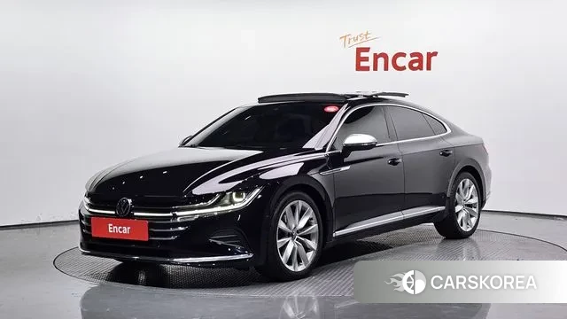Volkswagen Arteon 2023 Черный из Кореи