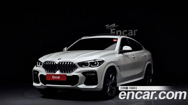 BMW X6 (G06) 2021 Белый из Кореи