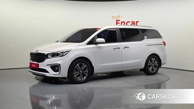 Kia The New Carnival 2020 Белый из Кореи