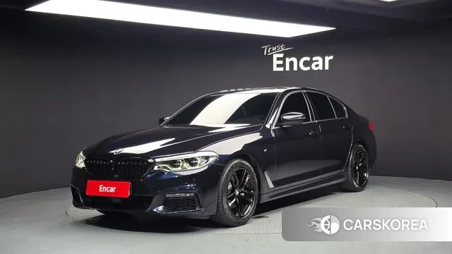 BMW 5 Series (G30) 2020 Черный из Кореи