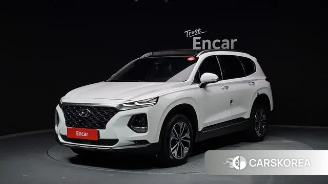 Hyundai Santa Fe TM 2018 Белый из Кореи