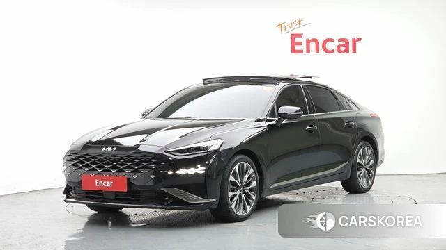 Kia K8 2022 Черный из Кореи