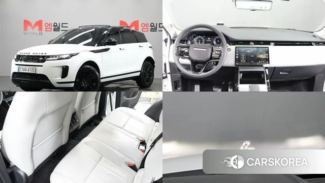 Land Rover Range Rover Evoque 2nd Generation 2024 Белый из Кореи