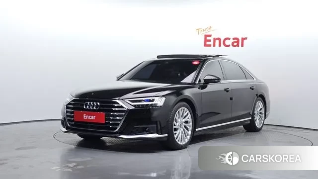 Audi A8 (D5) 2021 Черный из Кореи