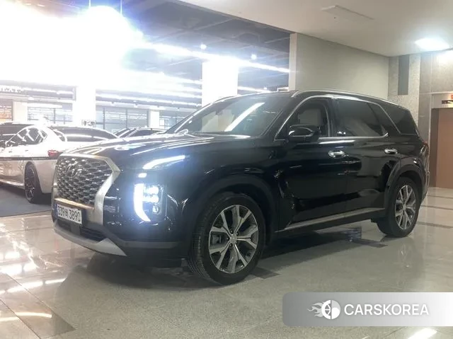 Hyundai Palisade 2021 Черный из Кореи