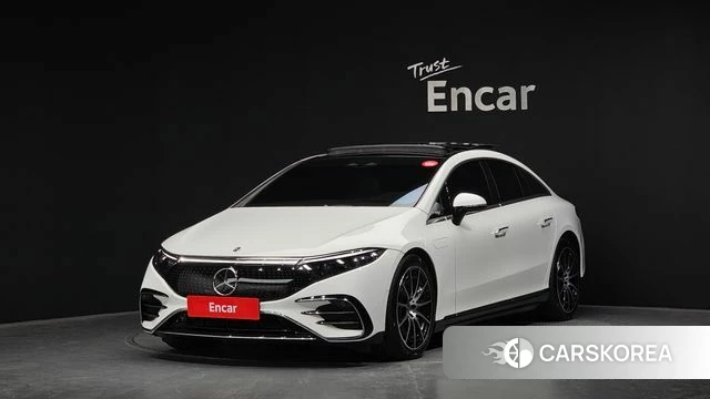 Mercedes-Benz EQS V297 2023 Белый из Кореи