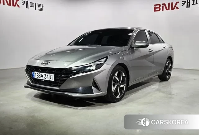 Hyundai Avante (CN7) 2020 Серебристо-серый из Кореи