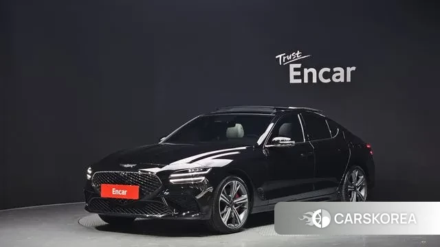 Genesis The New G70 2023 Черный из Кореи