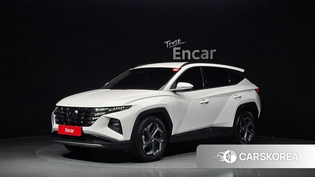 Hyundai Tucson (NX4) 2021 Белый из Кореи