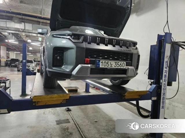 Ssangyong Torres 2023 Зеленый из Кореи