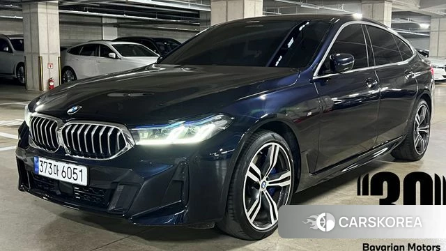 BMW 6 Series GT (G32) 2022 Черный из Кореи