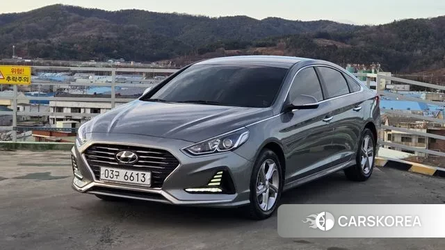 Hyundai Sonata New Rise Hybrid 2018 Серый из Кореи