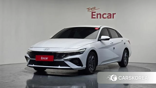 Hyundai The New Avante (CN7) 2024 Белый из Кореи