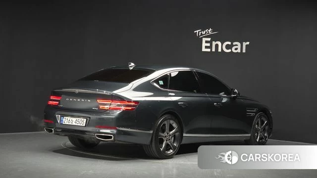 Genesis G80 (RG3) 2023 Темно-зеленый из Кореи