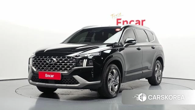 Hyundai The New Santa Fe 2023 Черный из Кореи