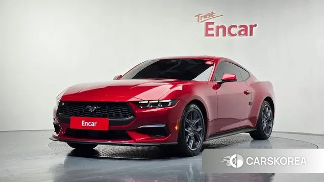 Ford Mustang 7th Generation 2024 Красный из Кореи