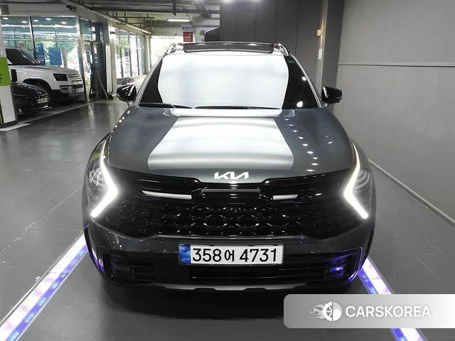 Kia Sportage 5th Generation Hybrid 2024 Серый из Кореи