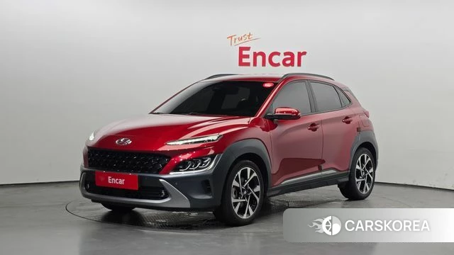 Hyundai The New Kona 2021 Красный из Кореи