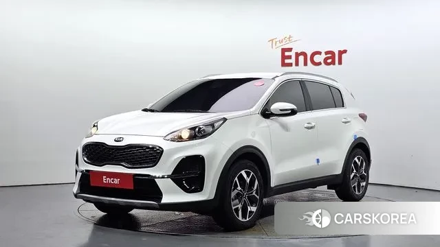 Kia Sportage The Bold 2021 Белый из Кореи
