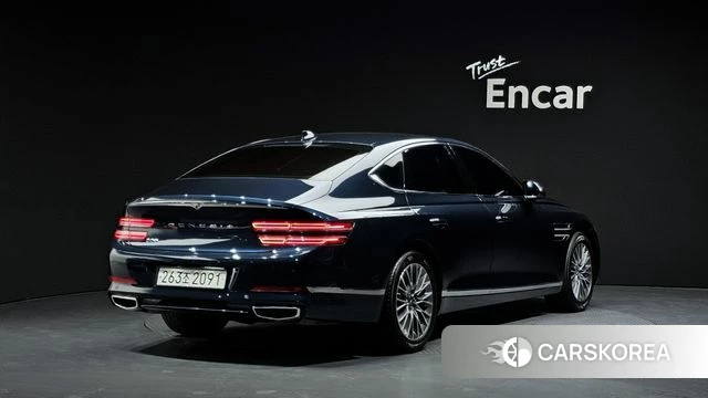 Genesis G80 (RG3) 2021 Синий из Кореи