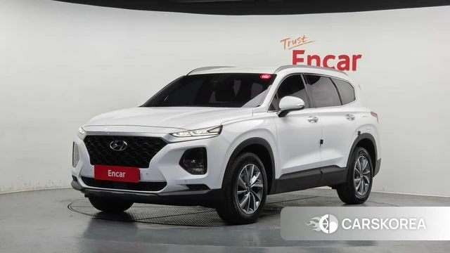 Hyundai Santa Fe TM 2018 Белый из Кореи