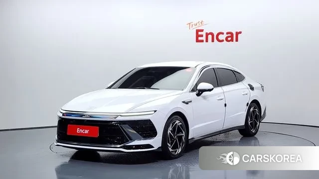 Hyundai Sonata D Edge Hybrid (DN8) 2024 Белый из Кореи