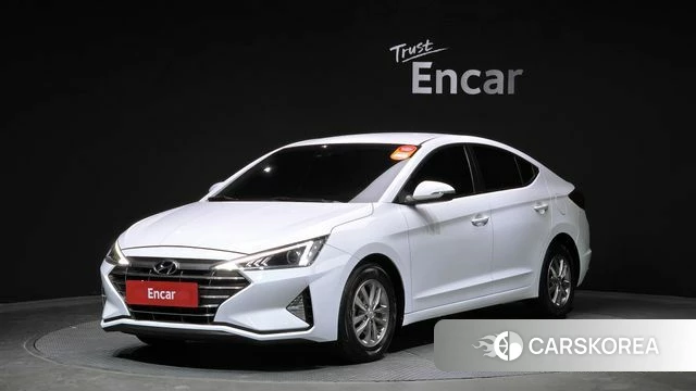 Hyundai The New Avante AD 2019 Белый из Кореи
