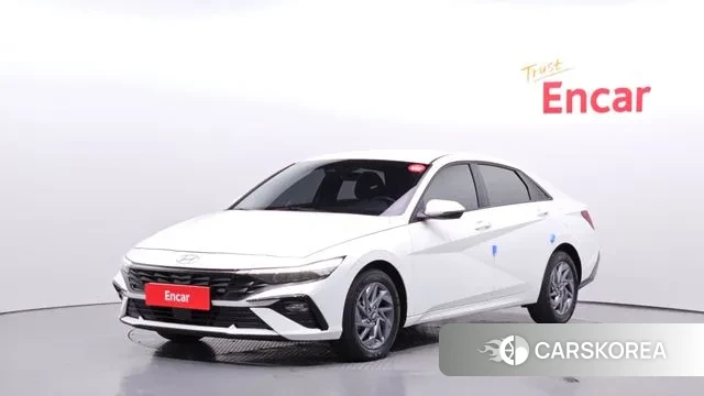 Hyundai The New Avante (CN7) 2024 Белый из Кореи
