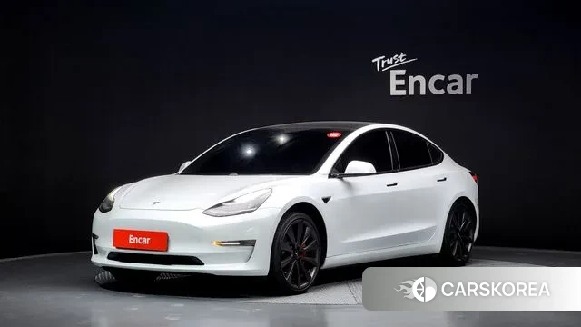 Tesla Model 3 2020 Белый из Кореи