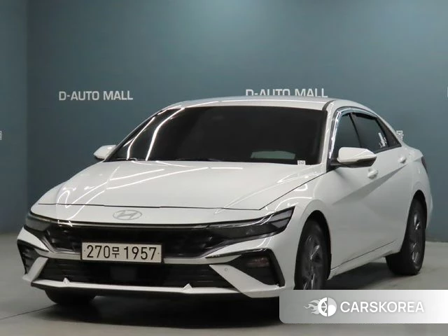 Hyundai The New Avante (CN7) 2024 Белый из Кореи