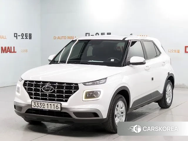 Hyundai Venue 2023 Белый из Кореи