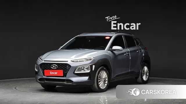 Hyundai Kona 2018 Серебристо-серый из Кореи