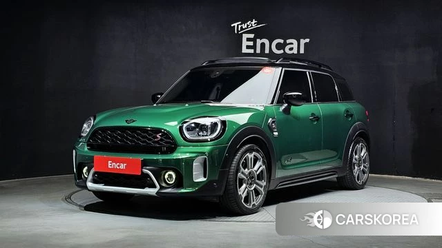 Mini Cooper S Countryman 2022 Темно-зеленый из Кореи