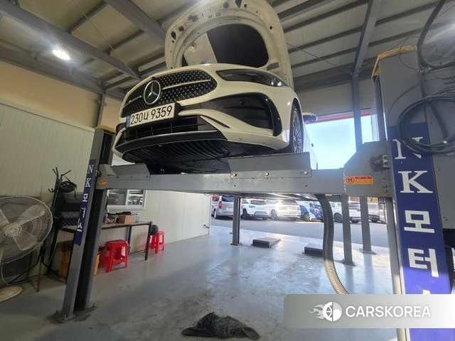 Mercedes-Benz CLE-Class C236 2024 Белый из Кореи