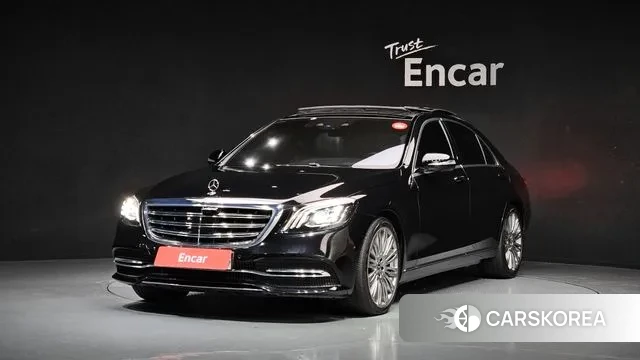Mercedes-Benz S-Class W222 2018 Черный из Кореи