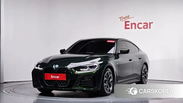 BMW i4 2022 Зеленый из Кореи