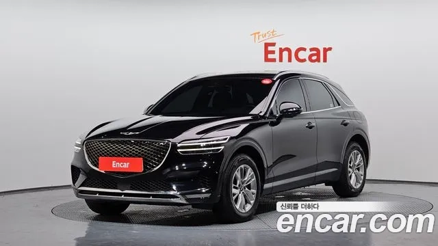 Genesis GV70 2021 Черный из Кореи