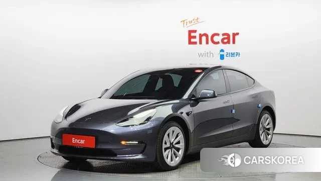 Tesla Model 3 2022 Серый из Кореи