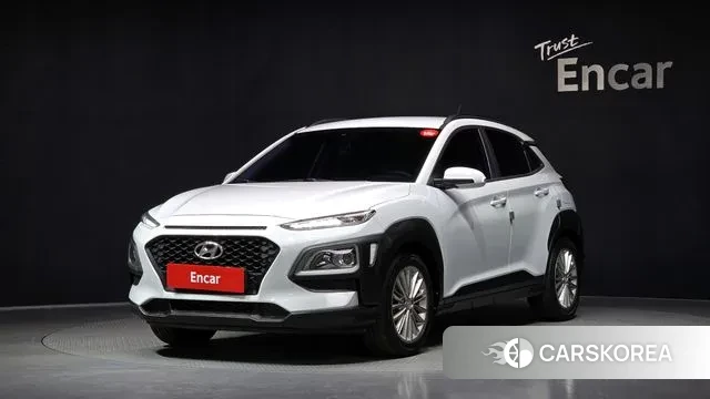 Hyundai Kona 2018 Белый из Кореи