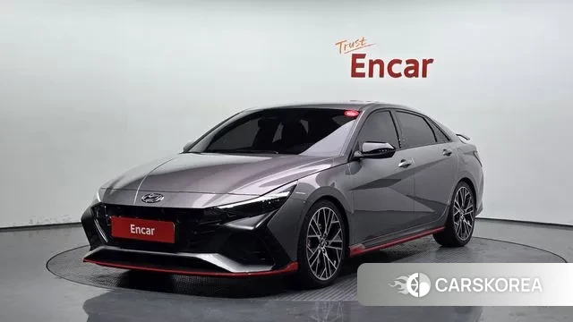 Hyundai Avante (CN7) 2022 Серый из Кореи