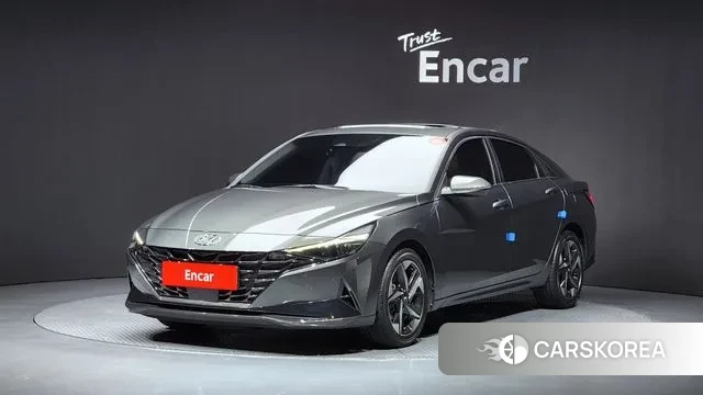Hyundai Avante (CN7) 2022 Серый из Кореи