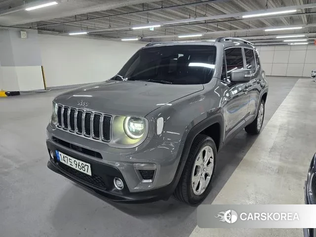 Jeep Renegade 2021 Серый из Кореи