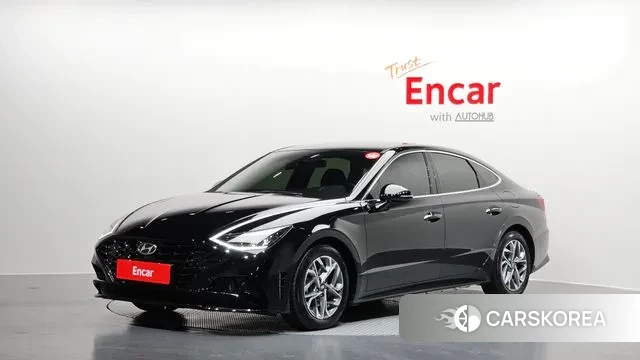 Hyundai Sonata (DN8) 2022 Черный из Кореи