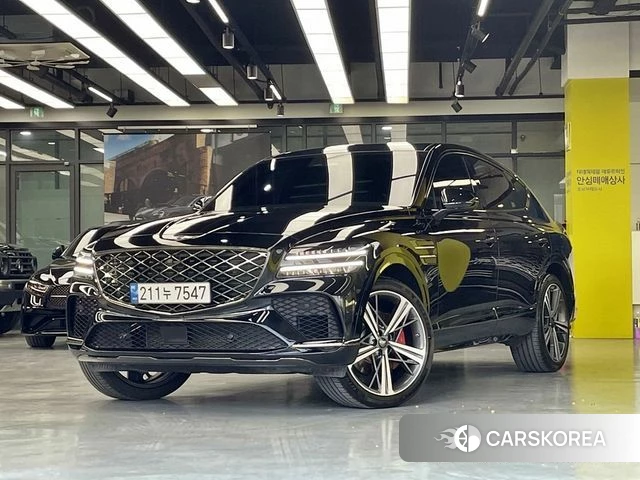 Genesis GV80 Coupe 2024 Черный из Кореи